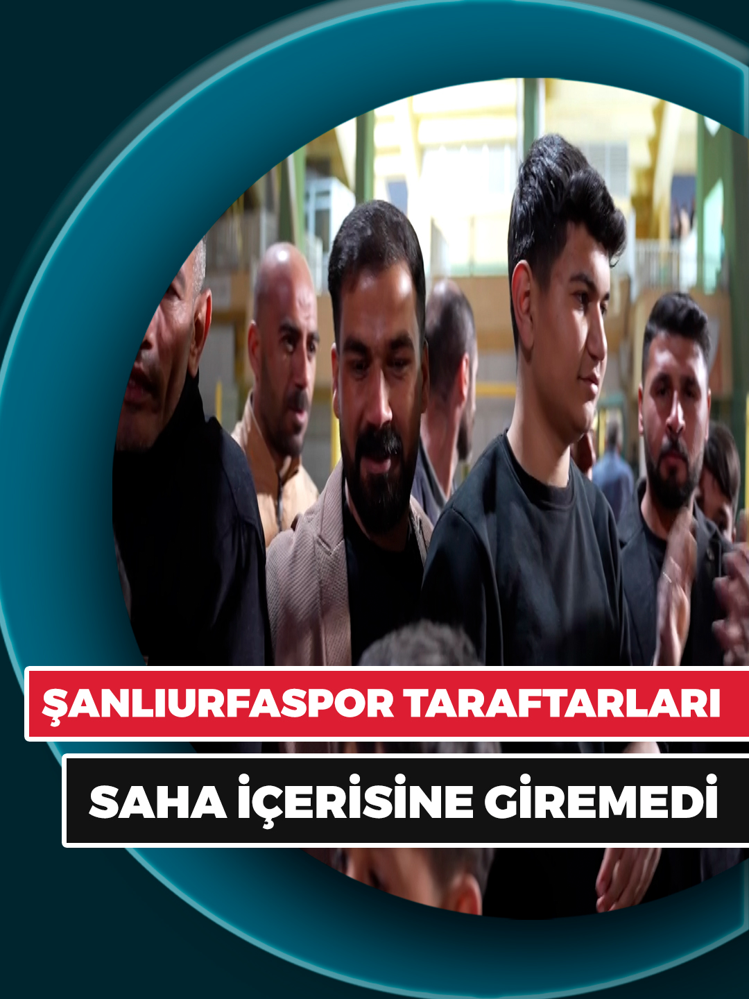Şanlıurfaspor taraftarları,  Amedspor taraftarları gibi saha içerisine giremedi.#amedspor #amedsportif #şanlıurfa #şanlıurfaspor