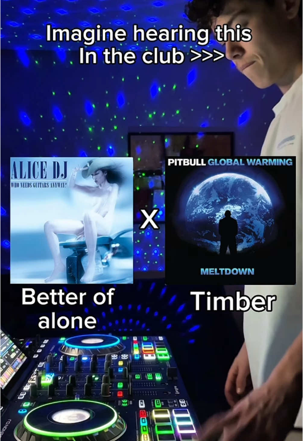 Two nostalgic songs 🔥 #mashup #dj #fyp #foryoupage #djmix #kesha #pitbull #betteroffalone 