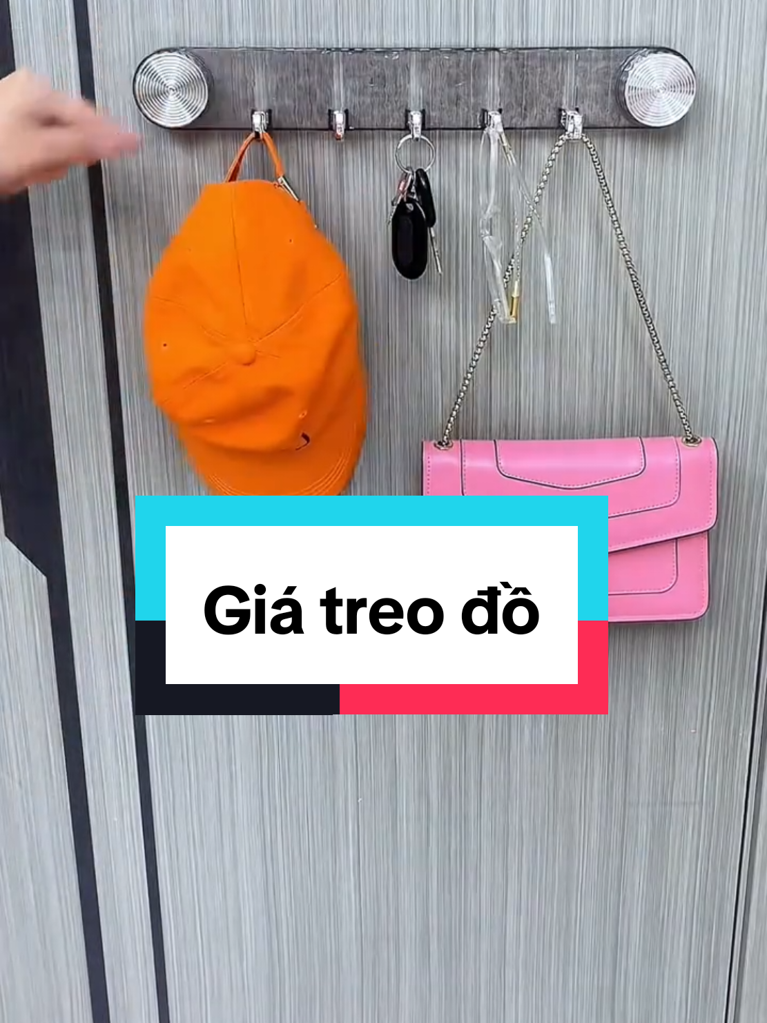 Giá treo hút chân không. #giatreo #giatreodo #giadung #giadungthongminh #tiktokviral #xuhuongtiktok 