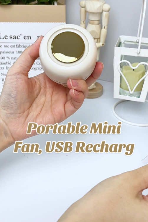 Portable Silent Mini Bladeless Electric Fan, Adjustable 3-speed Suspended Waist Fan, Rechargeable Rotating Body Fan, Suitable for Outdoor & Travel & Office#Sulvgo #PortableFan #BladeListFan #AmazingFan #BestFan #TikTokShopHolidayHaul #TreasureFinds #POP4LIVE #SuperBrandDay #GiftGuide #MadeMyYear