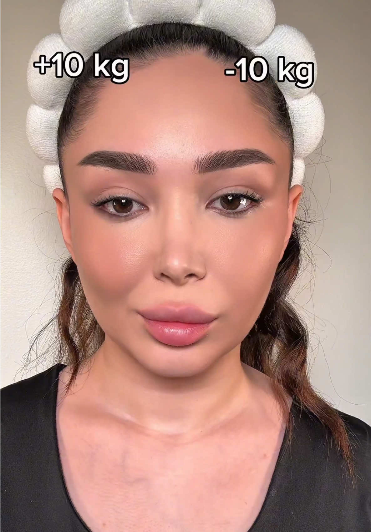 -10 kg +10 kg. @sheeglam . #makeuptutorial #makeup #makeuptutorials #makeupideas #brows #fyp #beautyblogger 