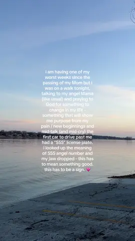 trusting in signs is all I can do to keep moving at this point 💗 #555 #angelnumbers #signsfromangels #signsfromtheuniverse #grieftok #griefandlossjourney 