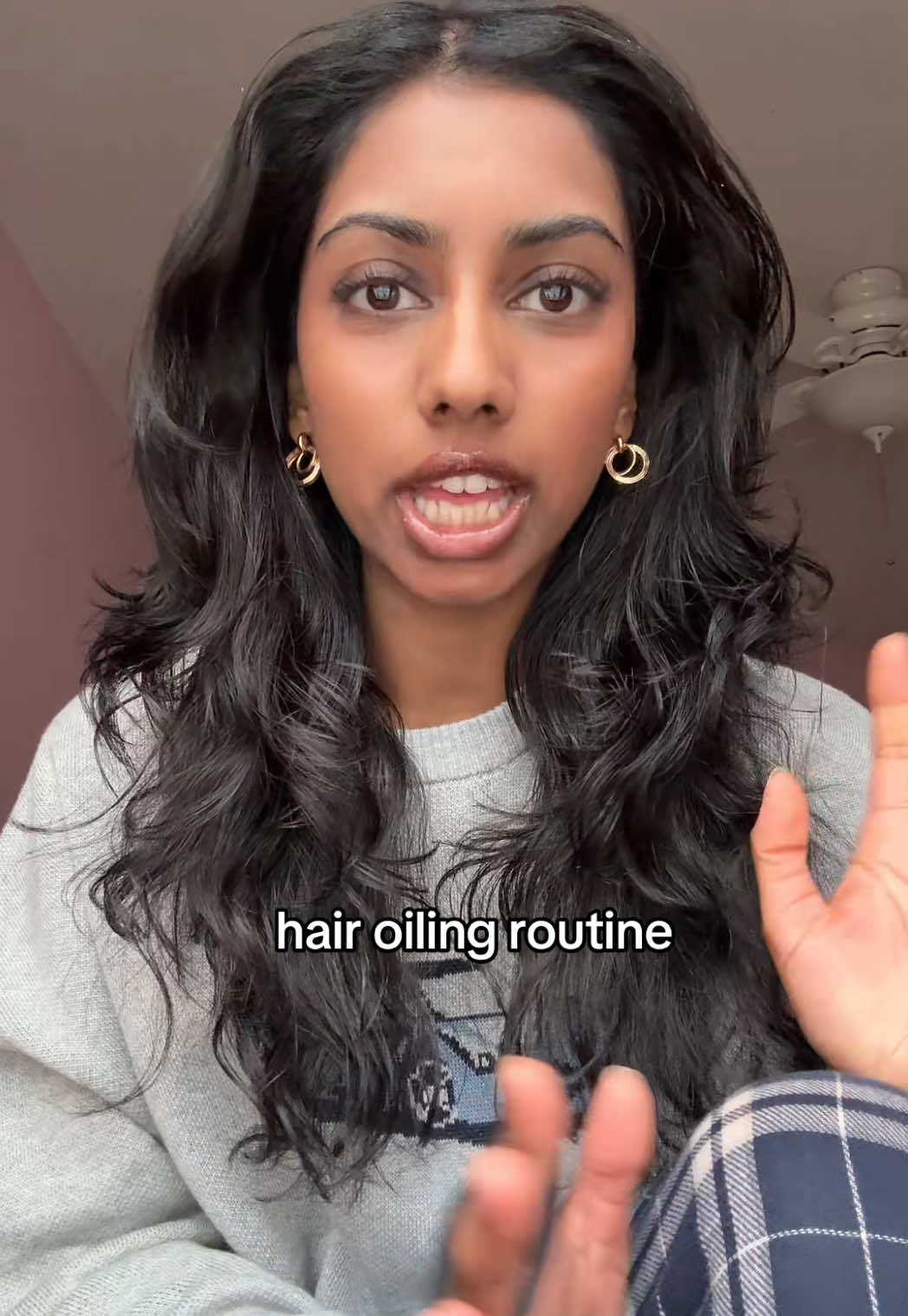 using @indewild champi hair oil!!  #hairoiling #funny #hairoil #xoxonandini #indian #hair #browngirlhair #browngirl #browntiktok #fyp #fu #foryou 