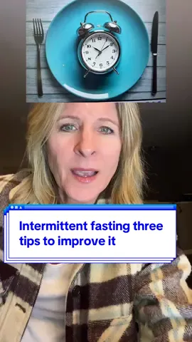 Intermittent fasting three tips