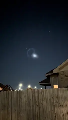 White orb in the sky spotted from my backyard. Halfway through the recording the phone transcribed “I am free” at the 43s mark. Could this be a sign?               #CaughtOnCamera #UFO #TikTokMystery #NightSky #weirdsightings #WhatIsThis #sanantonio