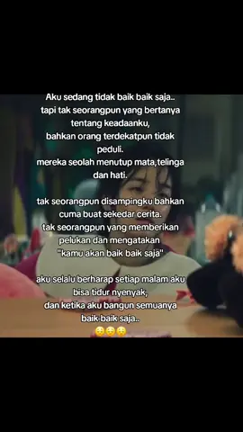 Aku memang terlihat kuat, namun sebenarnya aku sangat rapuh didalam #sadstory #fyp #fypシ゚ #quotes #kesedihan #lifestory #lelah #SelfCare #katakata #tangisan #sadquotes #tiktokviral #videoviral 