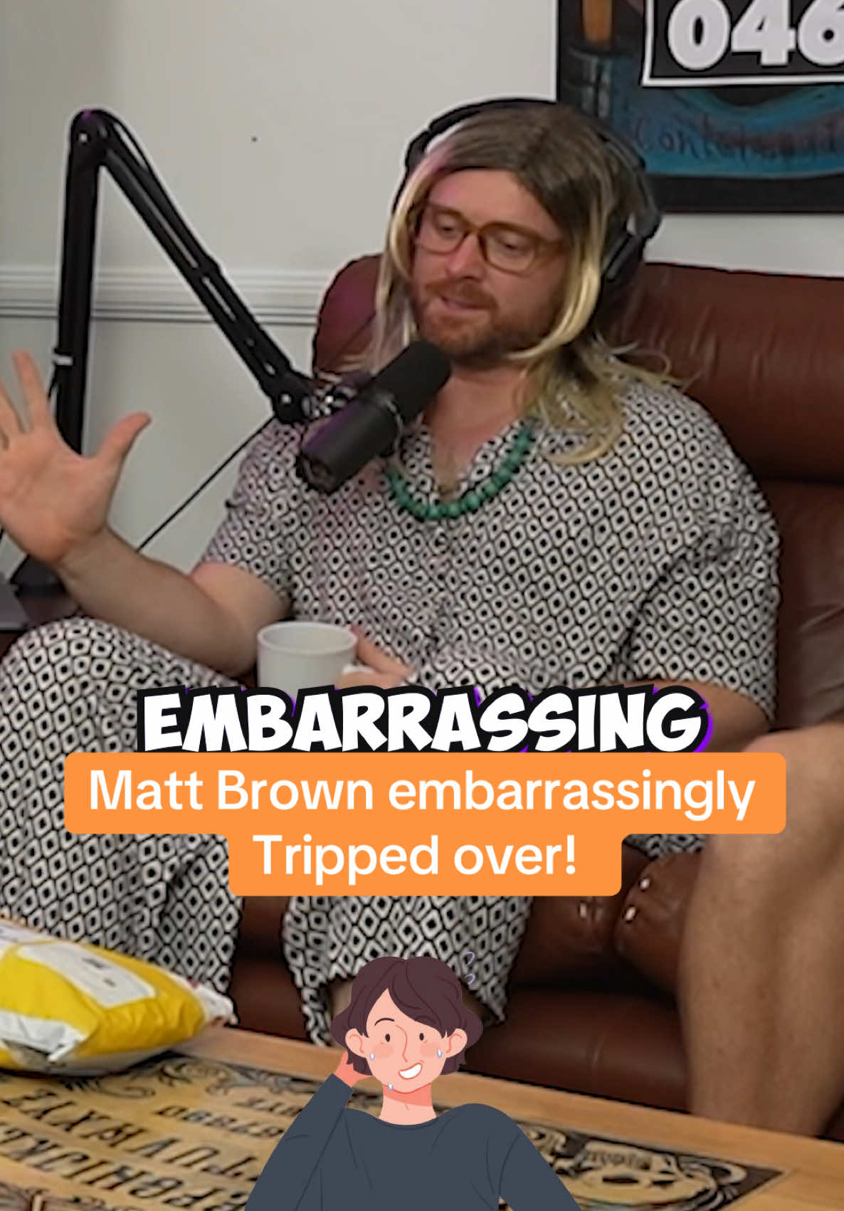 S7 Ep9 Matt Brown tripped over at boxing in front of the entire class!  @Marty and Michael  #martyandmichael #fullyactualpodcast #fullyactual #martyandmichaelfullyactual #podcast #podcastclips #comedу #comedypodcast #stories 