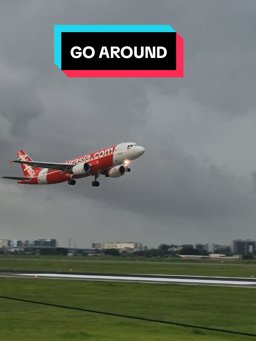 Hal Biasa Kok Dalam Dunia Penerbangan😁#goaround #landing #pesawat #soekarnohatta #jakarta 