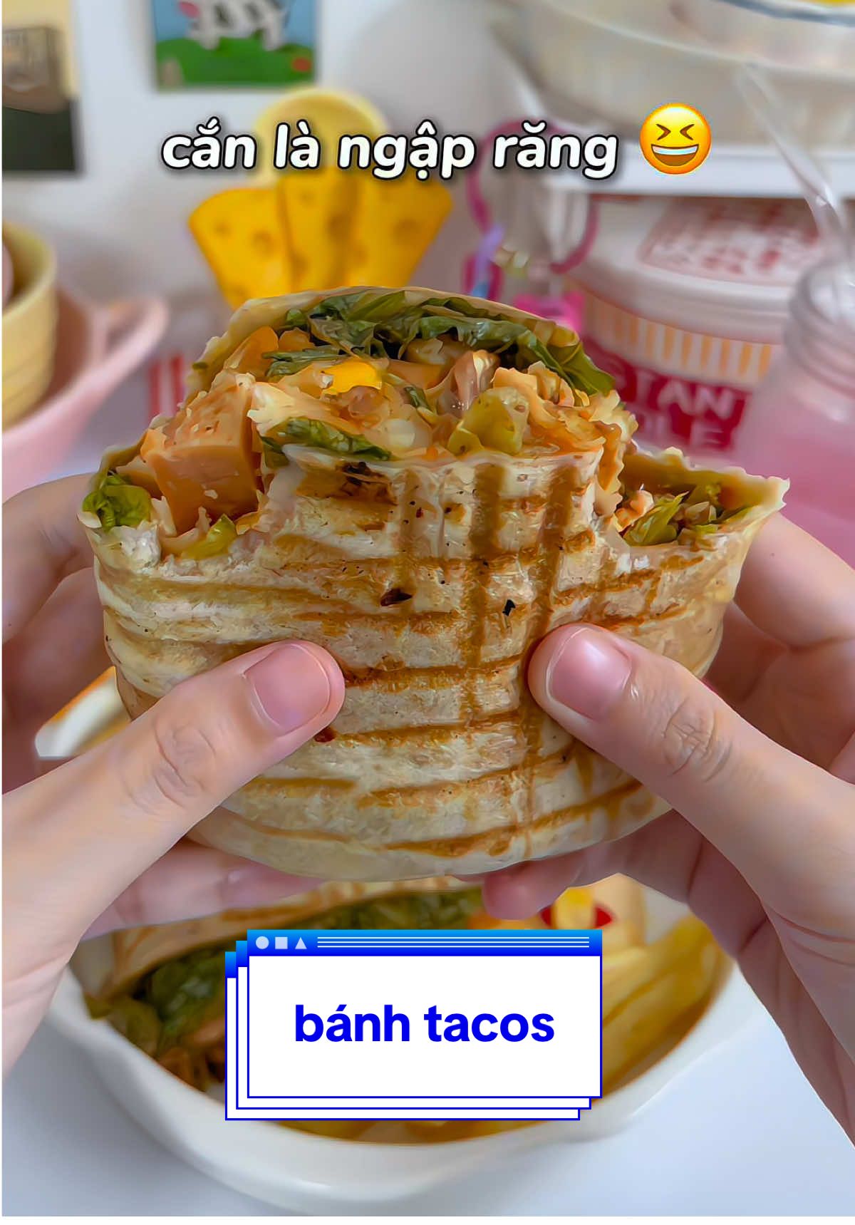 Trả lời @_kanao.tsuyuri_4 +1 bánh tacos để giữ chuỗiii 🔥 #banhtacos #balporobbae #bbaelabvn #AnCungTikTok #tiktokcommunityvn #xuhuong 