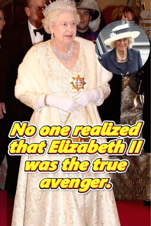 Nadie se ha dado cuenta de que Isabel II fue la verdadera vengadora.#royal #tiktok #fyp #fypシ #foryoupage #camilla #queen #elizabeth #fouryou #diana 