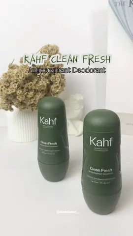 Antiperspirant yang bisa di pake cewe / cowo 🍀✨🤍  #pejuangberkahf #kahfaffiliate #freshunderpressure #kahfdeodorant 