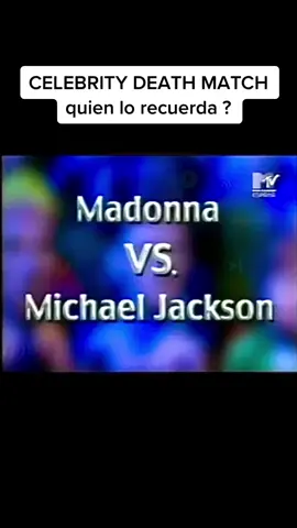 Encuentro de Maddona y Michael Jackson en Celebrity Dea th match 