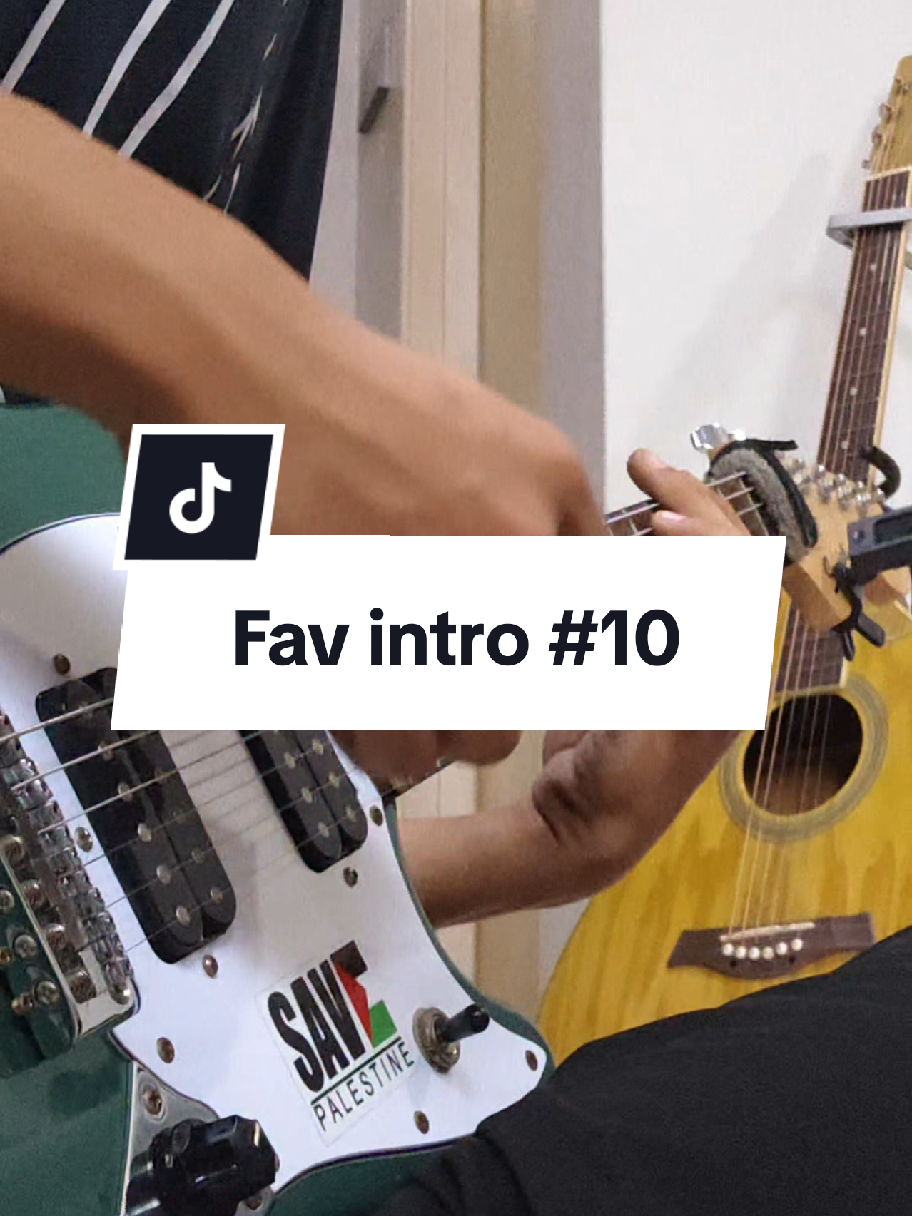 Tak boleh kalau tak main lagu ni #guitar #gitarsolo #fyp 