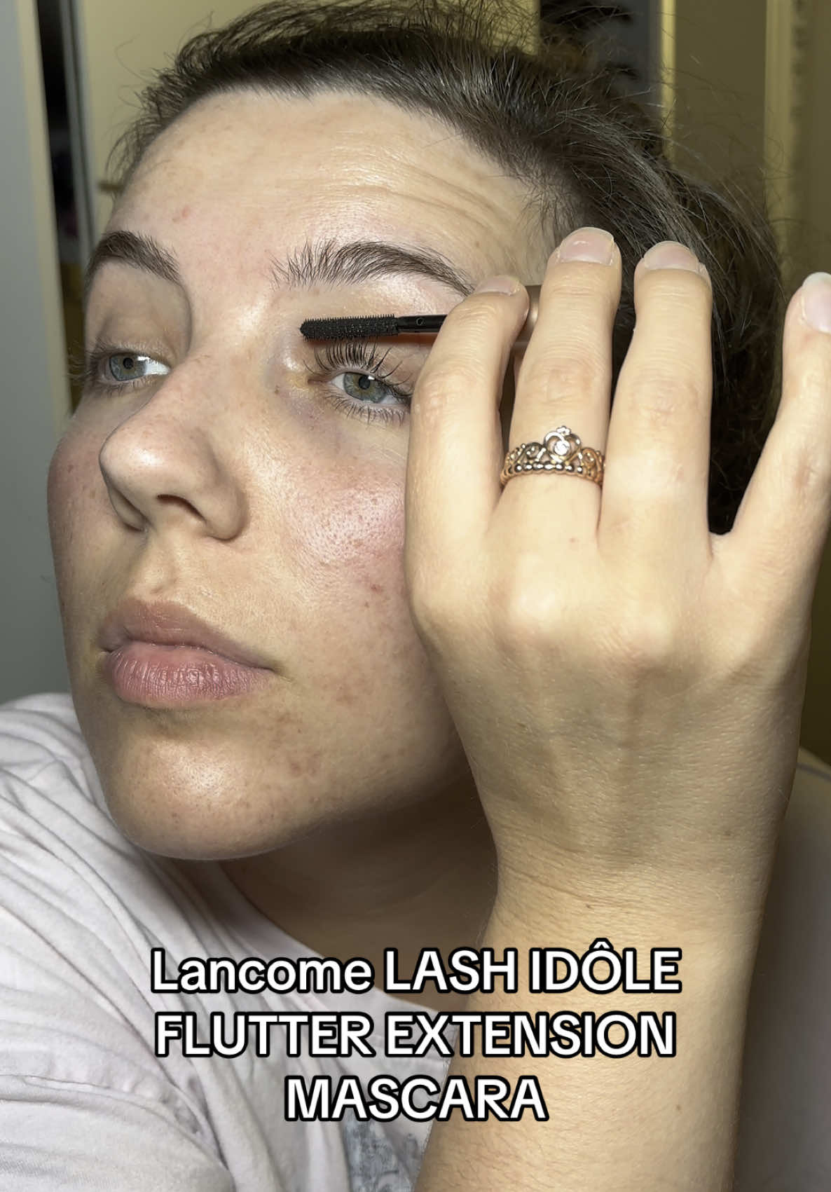 I was sent the new @Lancôme LASH IDÔLE FLUTTER EXTENSION MASCARA through the Lancome community to review  #gifted #ad #lancome #mascara #lashidole #beauty #makeup #fyp #mylancomecommunity 