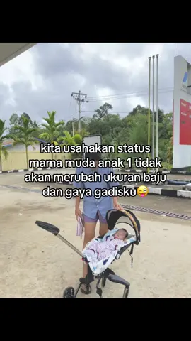 Sampe pada nanya habis lahiran kok bisa masih tetep ideal badannya😂 #fyp #mamamuda #fypage 