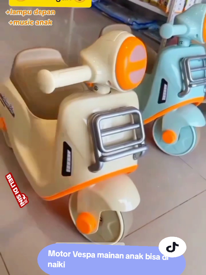 Cek out sekarang juga sebelum kehabisan... motor mainan Vespa anak bisa di naikin untuk usia 1-4 tahun  #Motor #motormainan #motorvespa #vespa #mainananak #viral  #motorvespaanak #mainanviral #mainanunik #cuantanpabatas #ramadankembalikuat #foryou  #fyppppppppppppppppppppppp 