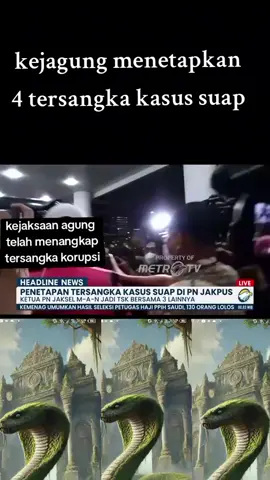 kejaksaan menetapkan 4 tersangka kasus suap di PN jakpus#viral_video 