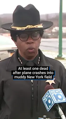 A small plane carrying six people crashed into a muddy field in New York, killing at least one passenger. When it crashed, the twin-engine plane had been heading towards Columbia County Airport, near Hudson, New York. Officials have said the wet and snowy conditions have made response efforts difficult. #news #usanews #crash #newyork #planecrash