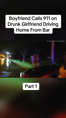 Boyfriend Calls 911 on Drunk Girlfriend Driving Home From Bar#cops #copsoftiktok #police #policeofficer #bodycam #crime #truecrime #truestory #foryou #fyp 