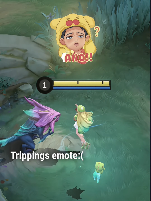 Trippings Emote :( #WinBigSaMLBB #TagInitSaMLBB #trippings #emote #fuegoemote 
