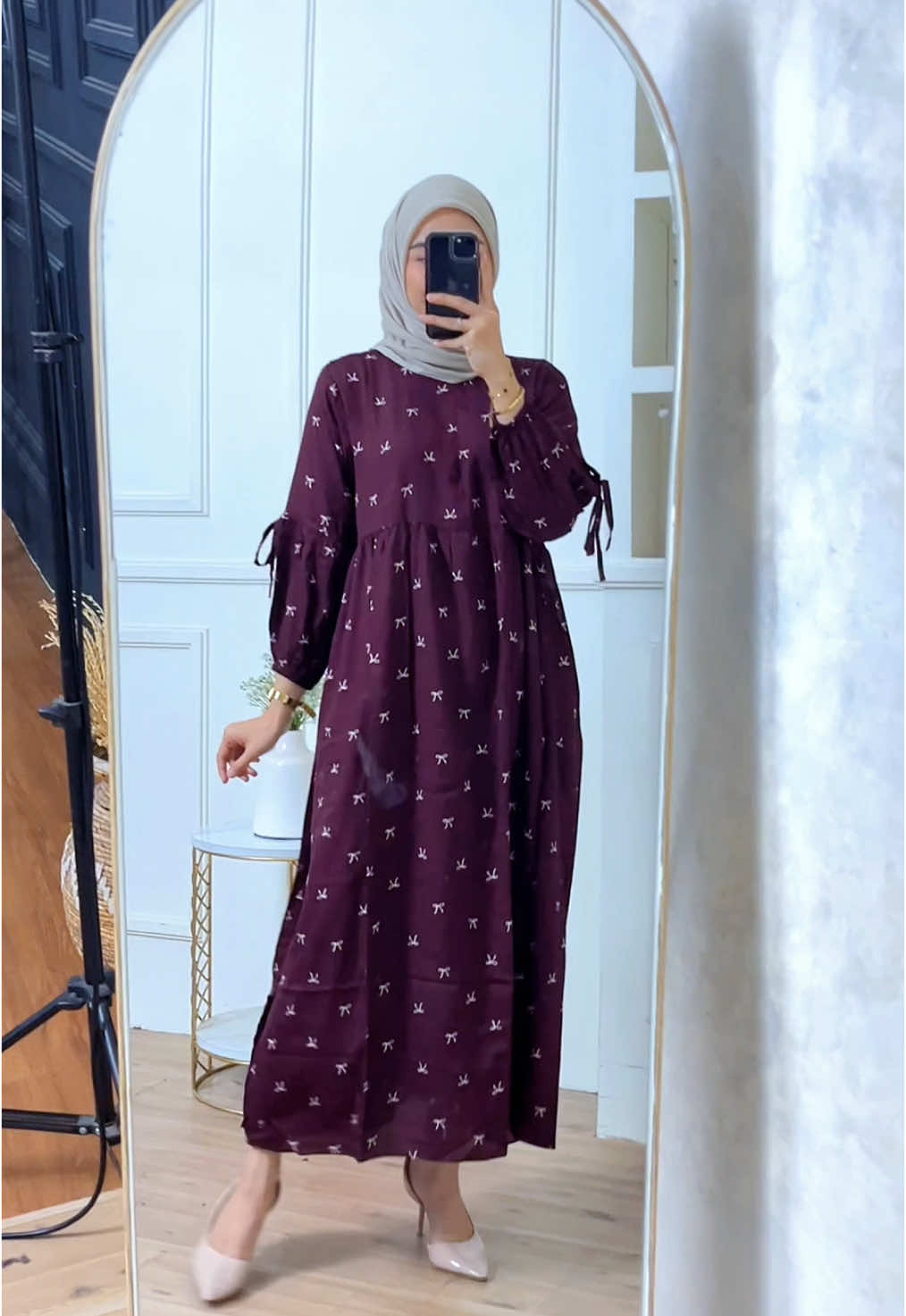 Pita maron sudah restock lagi🤩#dressrayon #dresnyamancantik #dressbusui #dresmurahtapiberkualitas #fyppppppppppppppppppppppp 