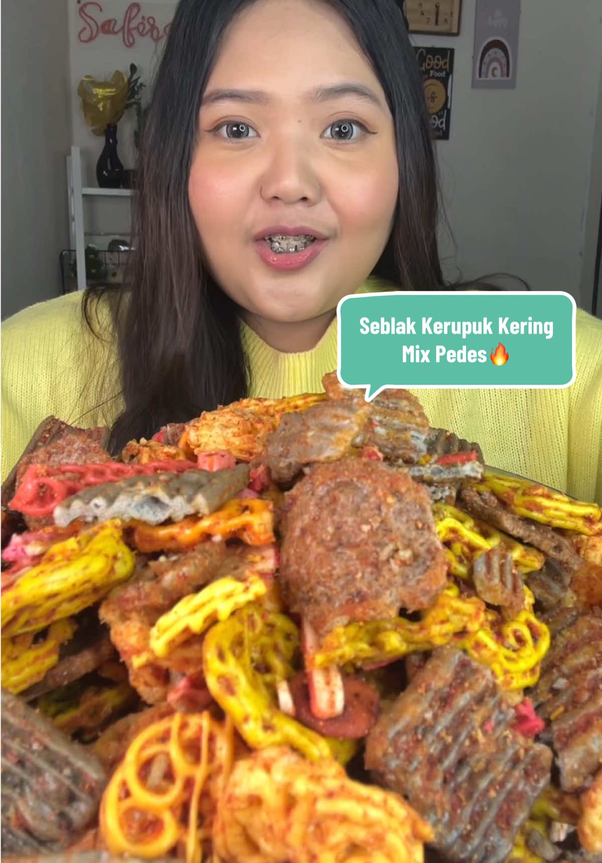 Seblak kerupuk mix🔥 #safirakus 