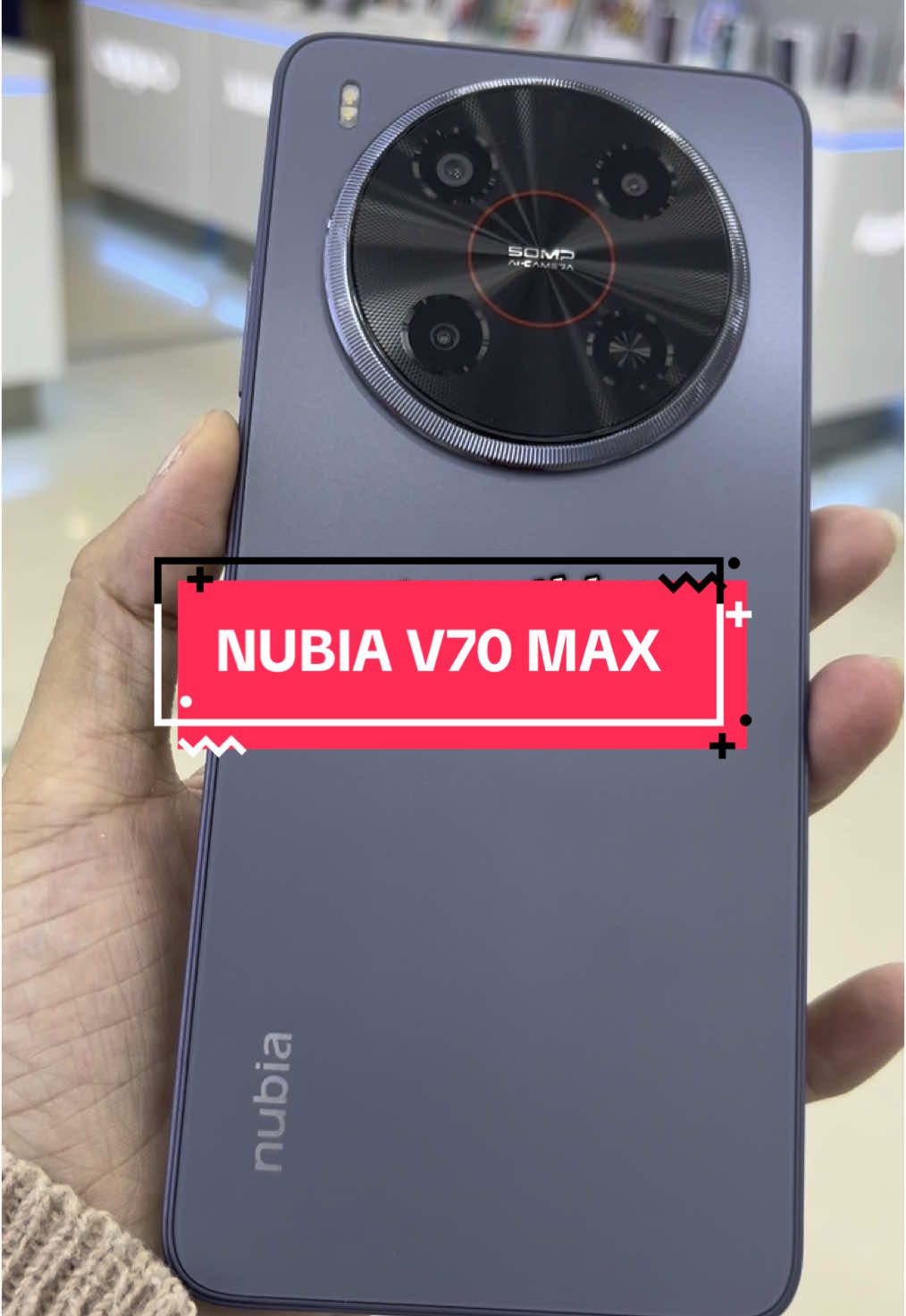 Nubia V70 max everyone! 🤗 Also offers 0% interest on installment for 6 months. Please visit us. Kindly tap the yellow bag for COD transactions. 😉 #fyp #Smartphone #Latest #GiftIdeas #FreeShipping 