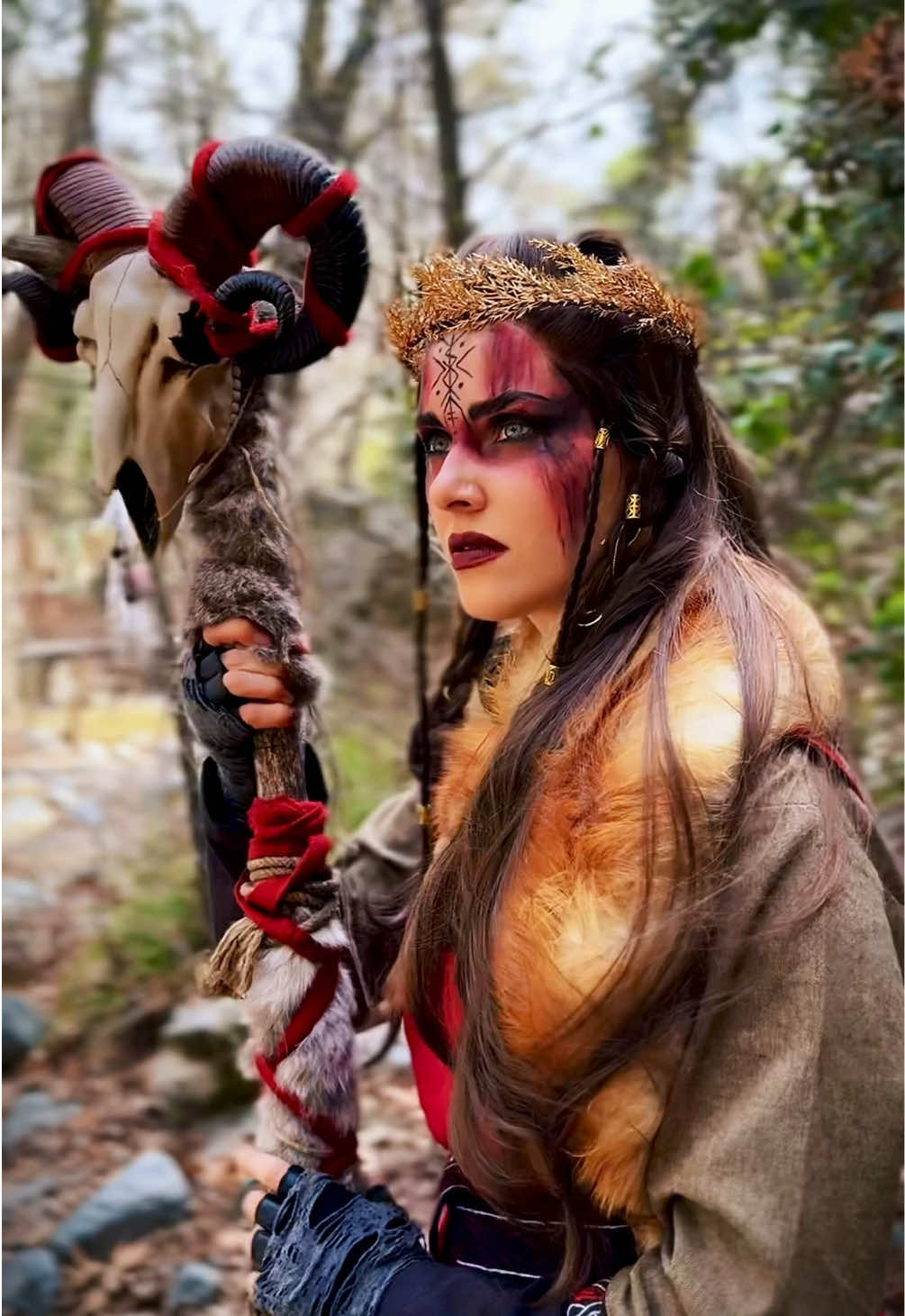 Norse witch gets you prepared for the battle 📿🪓