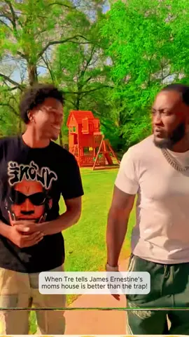 When Tre tells James Ernestine’s moms house is better than the trap! #KountryWayne#Jesusispoppin#God#Jesusbeenpoppin#WayneColley#letthatsizzleinyourspirit#helpisontheway#love#relationships