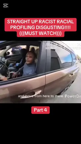 STRAIGHT UP RACIST RACIAL PROFILING DISGUSTING!!!! (((MUST WATCH)))