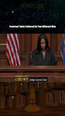 Fraternal Twins Fathered By Two Different Men - Part 1 #courtroomdrama #laurenlake #paternitycourt