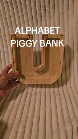 ALPHABET WOODEN PIGGY BANKS. CHOOSE FROM ANY OF THE 26 LETTERS IN THE ALPHABET. GREAT WAY TO START A PIGGY BANK SAVINGS. GREAT FOR KIDS OR AS A GIFT. #alphabetpiggybank #kidssavings #savingmoney #moneychallenge #woodenpiggybank #piggybank 