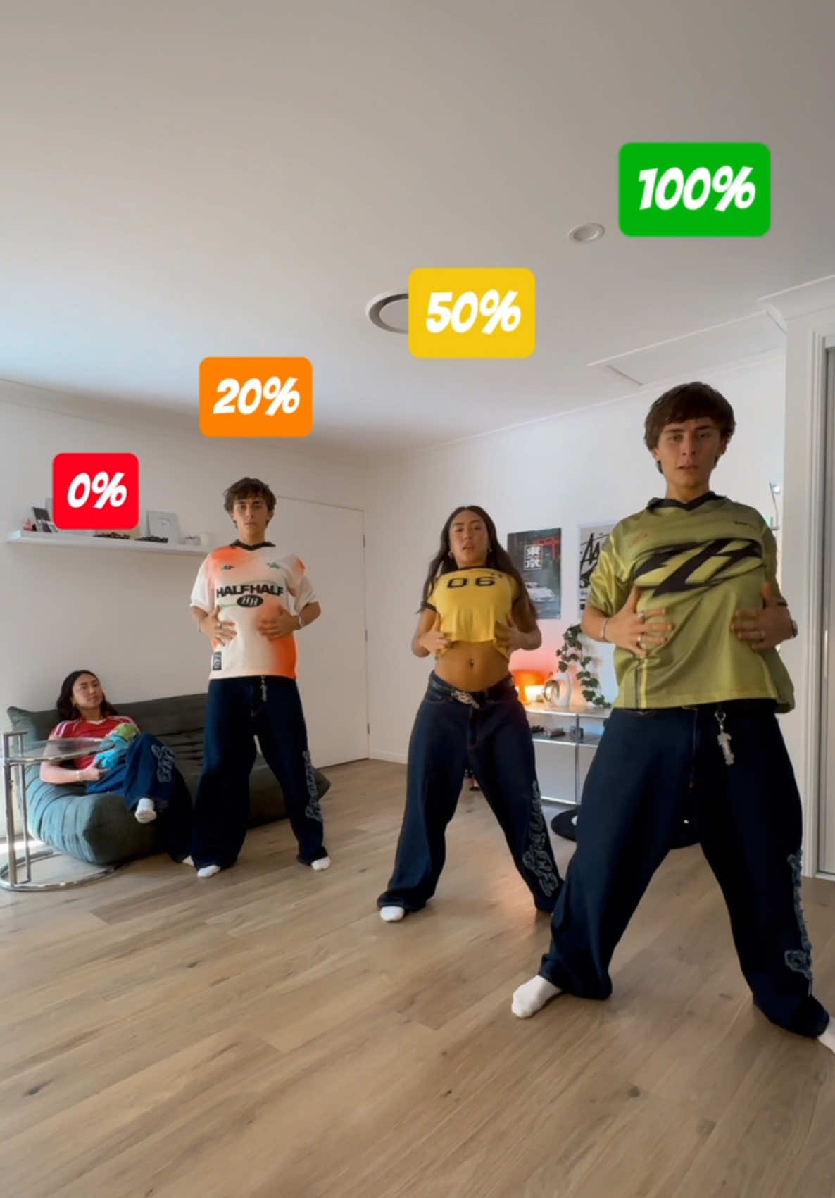 BEYONCÉ TREND! What percentage are you? 🔥 #viral #couple #trend @Cadel x @Mia 