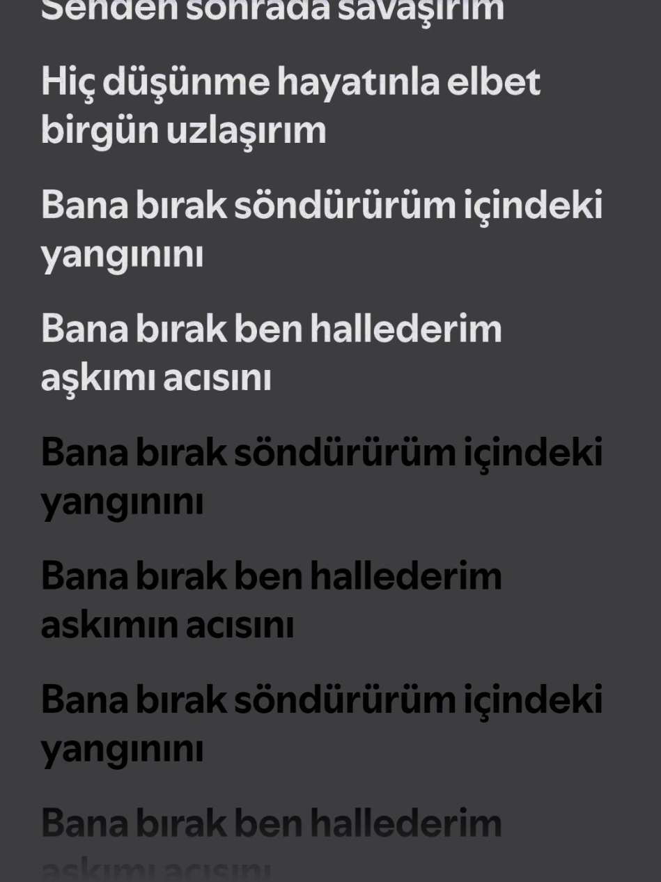 Bana bırak, söndürürüm içimdeki yangınını... #banabırak #orhanölmez 