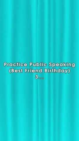 Practice giving a Birthday speech #english #learningenglish #reading #speakingenglish #readingenglish #Speech 