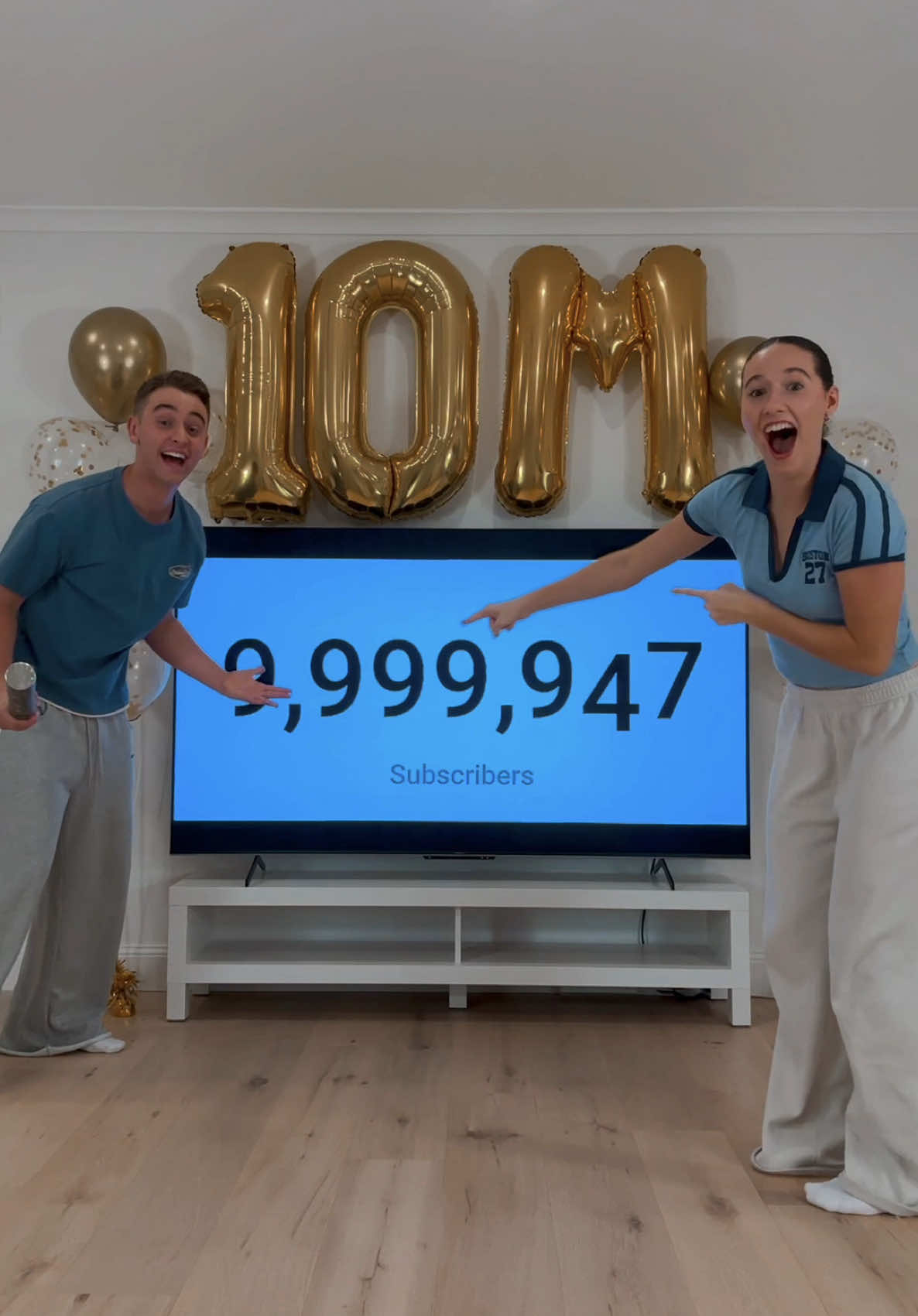 10 MILLION OF YOU GUYS ON YT! 🥹🫶🏼🥰 #viral #couple 