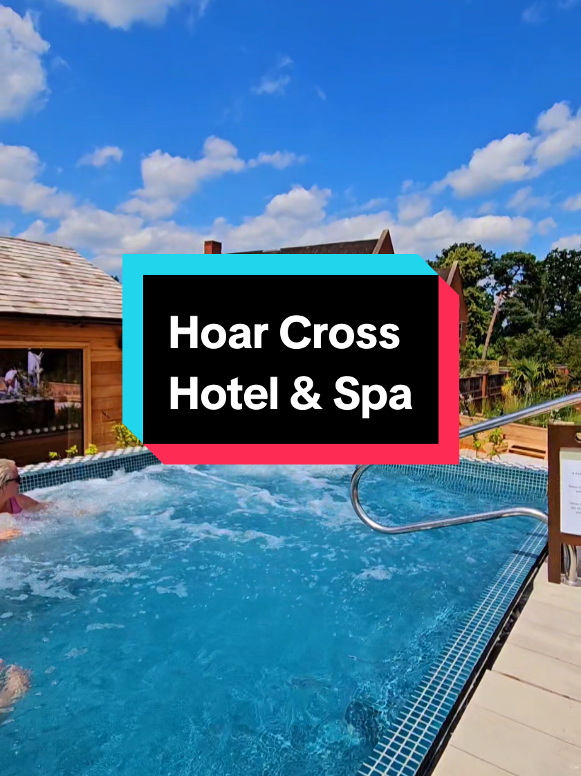 My favourite spa in the UK Hoar Cross Hall Hotel and Spa. The perfect place to relax and unwind. With a beautiful outdoor spa terrace and heated jacuzzi pools, this place is a must for those seeking a luxurious spa day or stay. @Hoar Cross Hall Hotel  📍Maker Ln, Burton upon Trent, Burton-on-Trent DE13 8QS #hoarcrosshall #spastay #spaday #luxuryspa #spatrip #hoarcrosshallspa #ukspa #ukspabreaks #luxuryhotel #outdoorspa #oudoorspauk  #awardwinningspa #relaxandunwind #Staffordshire 