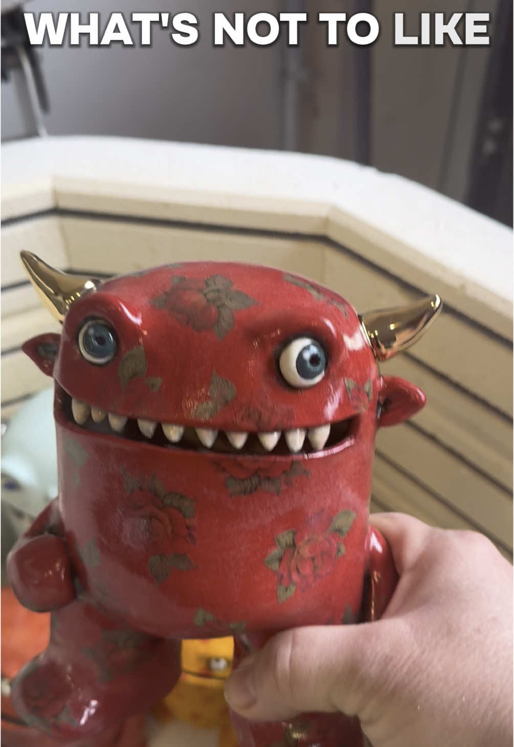 Sunday morning kiln reveal! Working towards a drop late April. Sign up on my website for drop details like date and time (when I figure it out)! #contemporaryceramics #ceramicsculpture #claysculpture #vermontartist #scarymonsters #monster #kilnreveal 