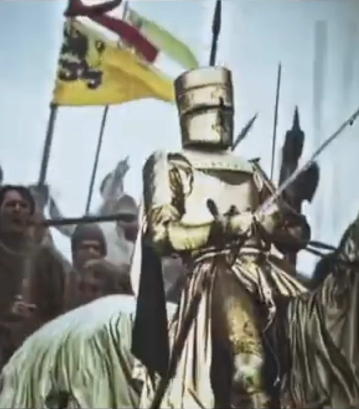 The Battle of the Golden Spurs, fought on July 11, 1302, near Kortrijk 🇧🇪 was a remarkable moment in medieval history. When the heavily armed French knights invaded Belgium for more land, the Flemish responded with unmatched bravery. Composed mostly of craftsmen and farmers, despite being less equipped, the Flemish fighters showed extraordinary tactical skills. Their bravery not only won them the battle but also became a symbol of resistance and national pride for the Belgian people. This event changed the course of Belgium’s destiny, helping it rise as one of the most powerful economic and political forces in Europa. To this day, the battle stands as a powerful example of unity, strength, and the will to defend one’s freedom. #GalliaBelgica ⚔️ - #belgium #belgium🇧🇪 #belgiumtiktok #belgiumtravel #belgium🇧🇪🇧🇪🇧🇪 #belgiumchocolate #belgie #belgien #belgietiktok #belgien🇧🇪 #culture #heritage #HistoryTime #historybuff #historymemes #historytiktok #vlaams #vlaamsetiktok #vlaamsememes #vlaamseklassiekers #vlaanderen #belgique #belgique🇧🇪 #belgique_bruxelle🇧🇪 #belgiquetiktok🇧🇪 #bruxelles #bruxelles🇧🇪 #bruxelles🇧🇪🇧🇪🇧🇪🇧🇪🇧🇪 #brussels #gent #brugge #ostende #leuven 