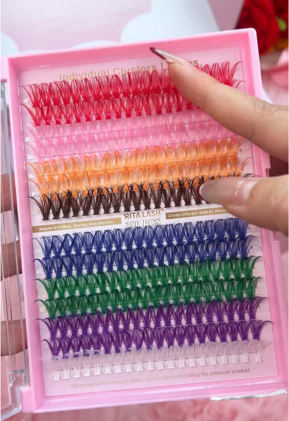 This lash kit is soooo amazing- and look at them on. 🌷🌹💞🎁 I cant wait to try the colored ones!! 😍Grab this kit that has two of all the tools you need PLUS 6 things of lashes. This is so many lashes!!🥰 #lashes #clusterlashes #eyelashes #diylashes #lashgirl #lashesoftiktok #eyelashkit #clusters #makeup #beauty #beautyhacks #makeup #ritalash#tiktokshopholidayhaul#tiktokshoplastchance #tiktokshopnewyearnewaura#lashesoftiktok #tiktok #spotlightfinds #tiktokshopspringglowup #fyp #foryoupage #fy #trending #viral 