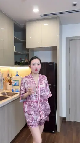 Bộ ngủ lụa rẻ mà sang #lanhdongu #dongu #donguxinh #bomacnhaxinh #bongu 