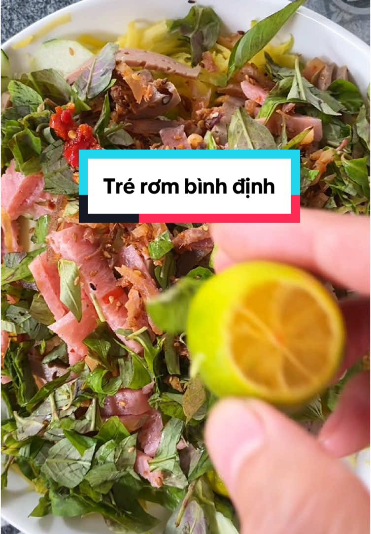 Tré rơm Bình định chua chua cay cay, càng ăn càng cuốn, chảy nước miếng❤️#trerombinhdinh#trerombinhdinh#trerombinhdinh#vaobep#goitre#dodadung#tiepthilienket#banhang