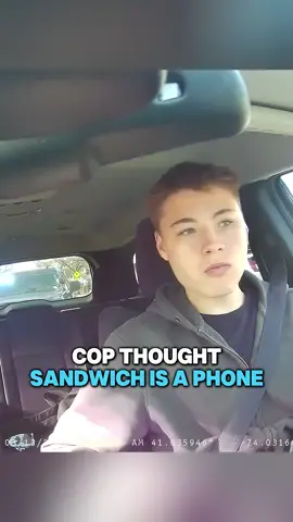 Cop Thinks Sandwich is a Phone 🤯😅