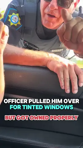 Officer Pulled Him Over For Tinted Windows 🤯