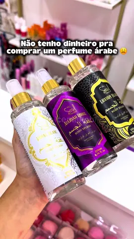 Apenas: R$20,00 • • • #lojademaquiagem #make #bodysplash #soulcosmeticos #perfumearabe 