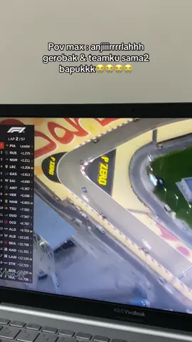 BETE BGT PASTI ELDUDUUU 😭😭🫵🏻🫵🏻🫵🏻 #maxverstappen #bahraingp #formula1 #f12025 #formulaone #redbullracing 