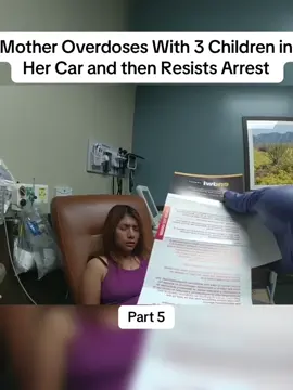 Mother Overdoses With 3 Children in Her Car and then Resists Arrest #cops #police #copsusa🚔🇺🇸 #policeofficer #foryou 