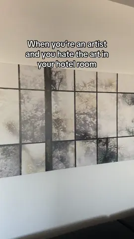 There is so much good art out there, why did they choose this??!!  #hotelart #traveltiktok #hotelroom #hotel #art #wallart #decor #mistakes #ugly #artistlife #artistsoftiktok #opinion 