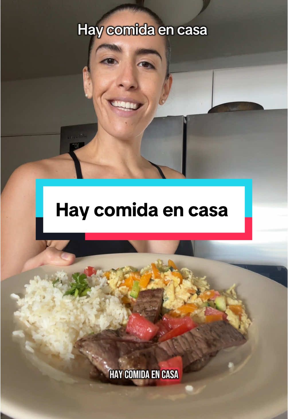 Ya saben lo que le voy a decir🙂😗🥰😁 hay comida en casa  
