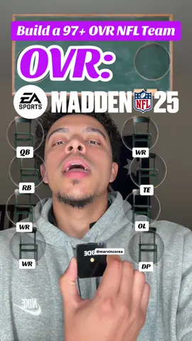 Build a 97 OVR team in Madden #nfl #fyp #foryyou #jacobrose 